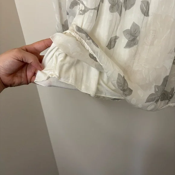 💛#340 Silk Giusy Made In Italy Blouse - Picture 7 of 8